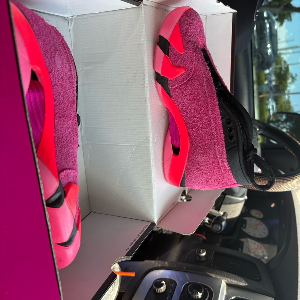 Jordan Pink and Black Women's Sneakers